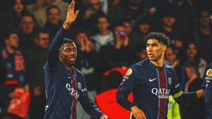 PREMIER LEAGUE Trending Image: Ousmane Dembele, Achraf Hakimi Miss PSG Friendly Before Champions League Final